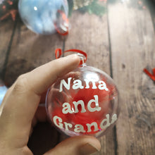 Load image into Gallery viewer, round feather baubles