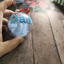 Load image into Gallery viewer, round feather baubles