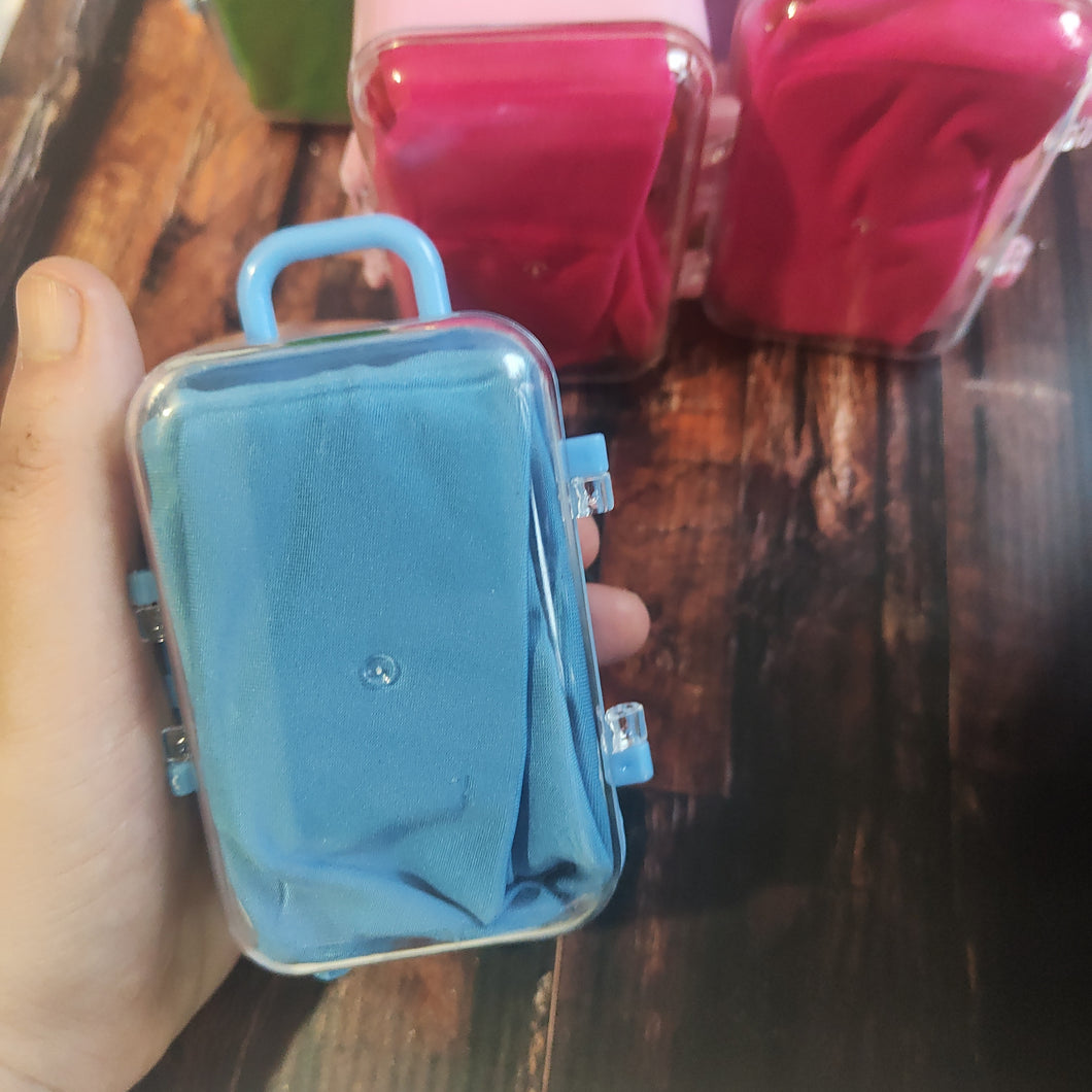 Toddler mini suitcase hair accessories