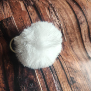 Pom pom keyrings