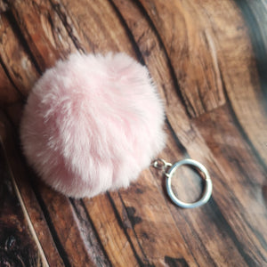 Pom pom keyrings