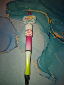 Beaded pens