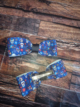 Load image into Gallery viewer, Day of the dead pigtails
