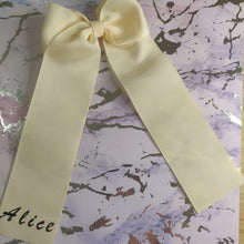Load image into Gallery viewer, Large personalised hair bows
