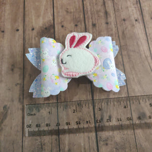 Bunny Easter Hair Bow