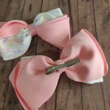 Load image into Gallery viewer, Mini bows and pink cupped bow

