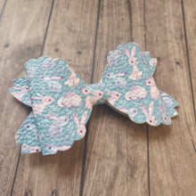 Load image into Gallery viewer, Teal Bunny Bow
