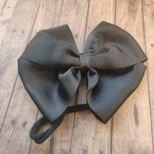 black headband bow