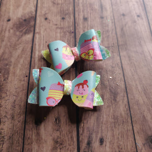 ice lolly Pigtail bows