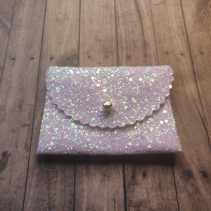 pink pouch purse