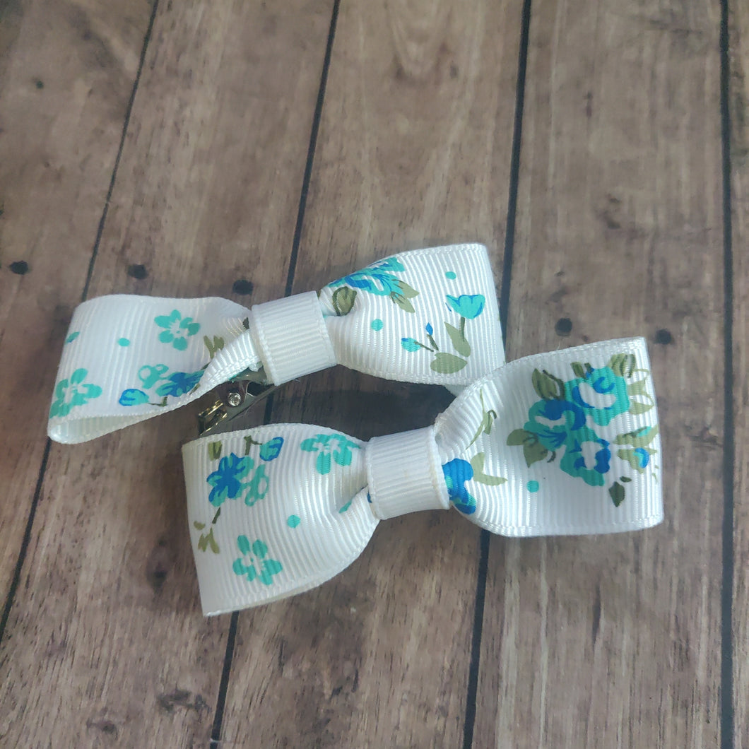 floral pigtail set