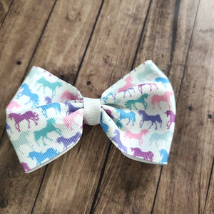 ribbon unicorn bow