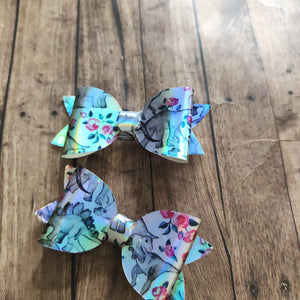holographic dinosaurs bow