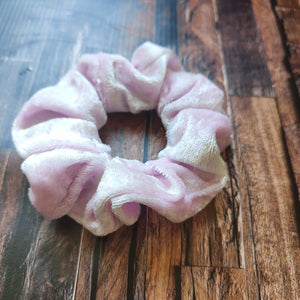 Pale Pink scrunchie