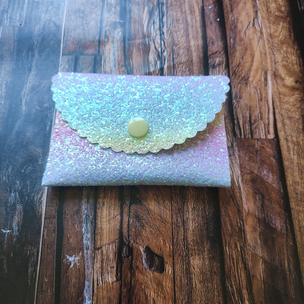 rainbow coin purse